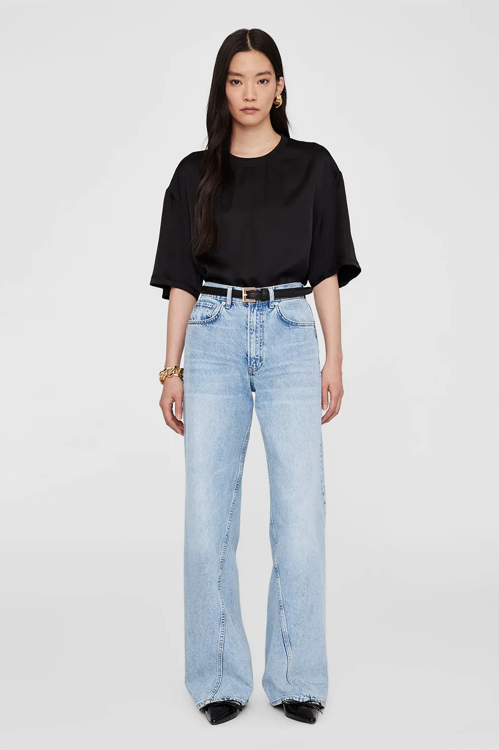Imogen Top - Black -ANINE BING