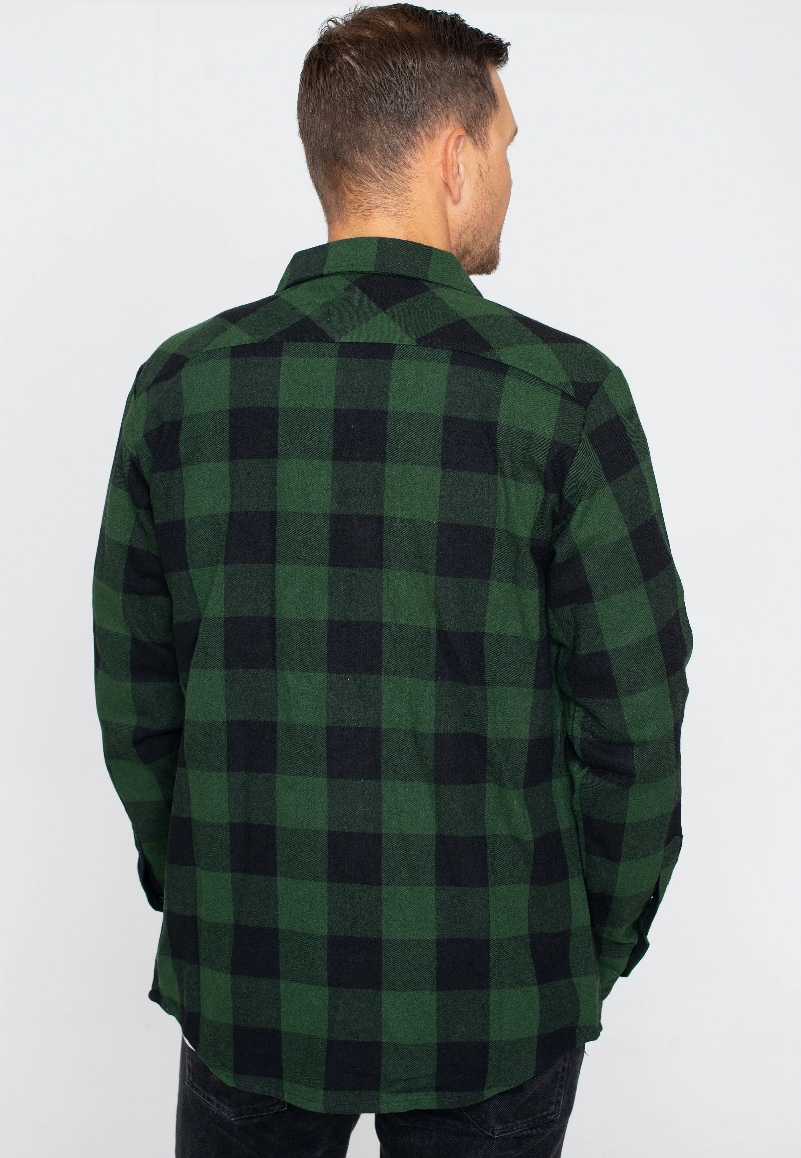 Ironnail - Hooft Black/Forestgreen Flanell - Shirt