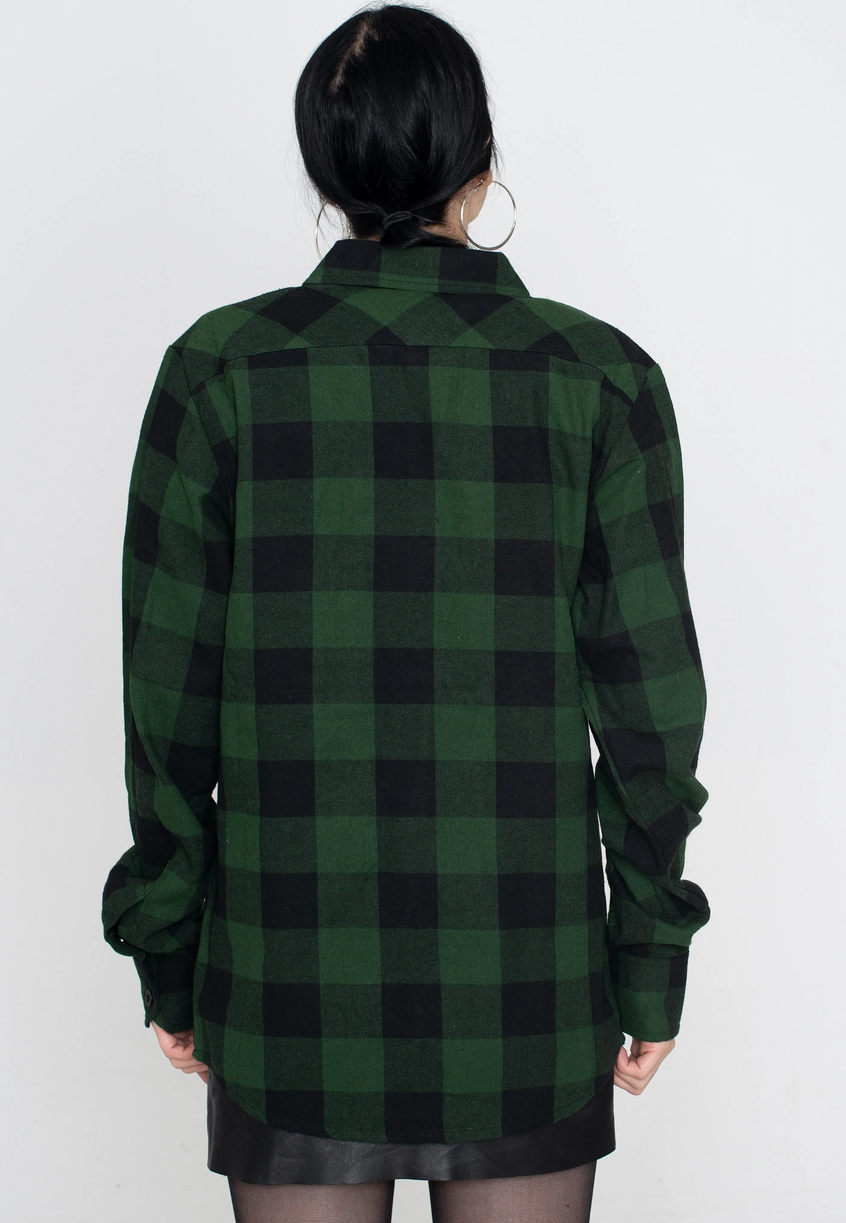 Ironnail - Hooft Black/Forestgreen Flanell - Shirt