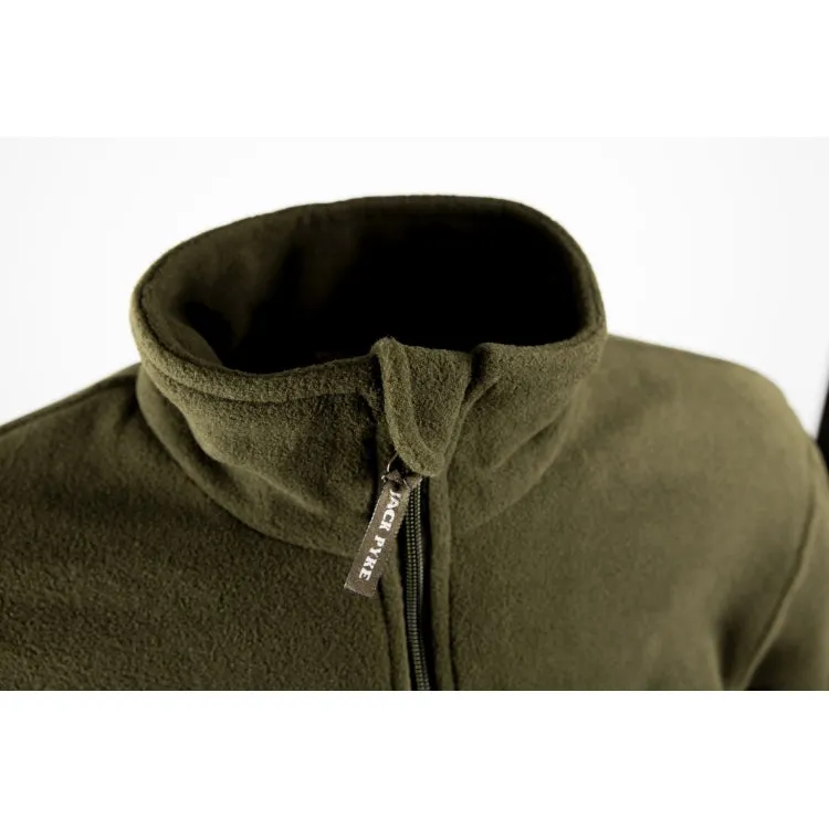 Jack Pyke Pheasant Motif Fleece Top - Olive