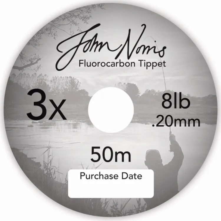 John Norris Fluorocarbon Tippet - Clear