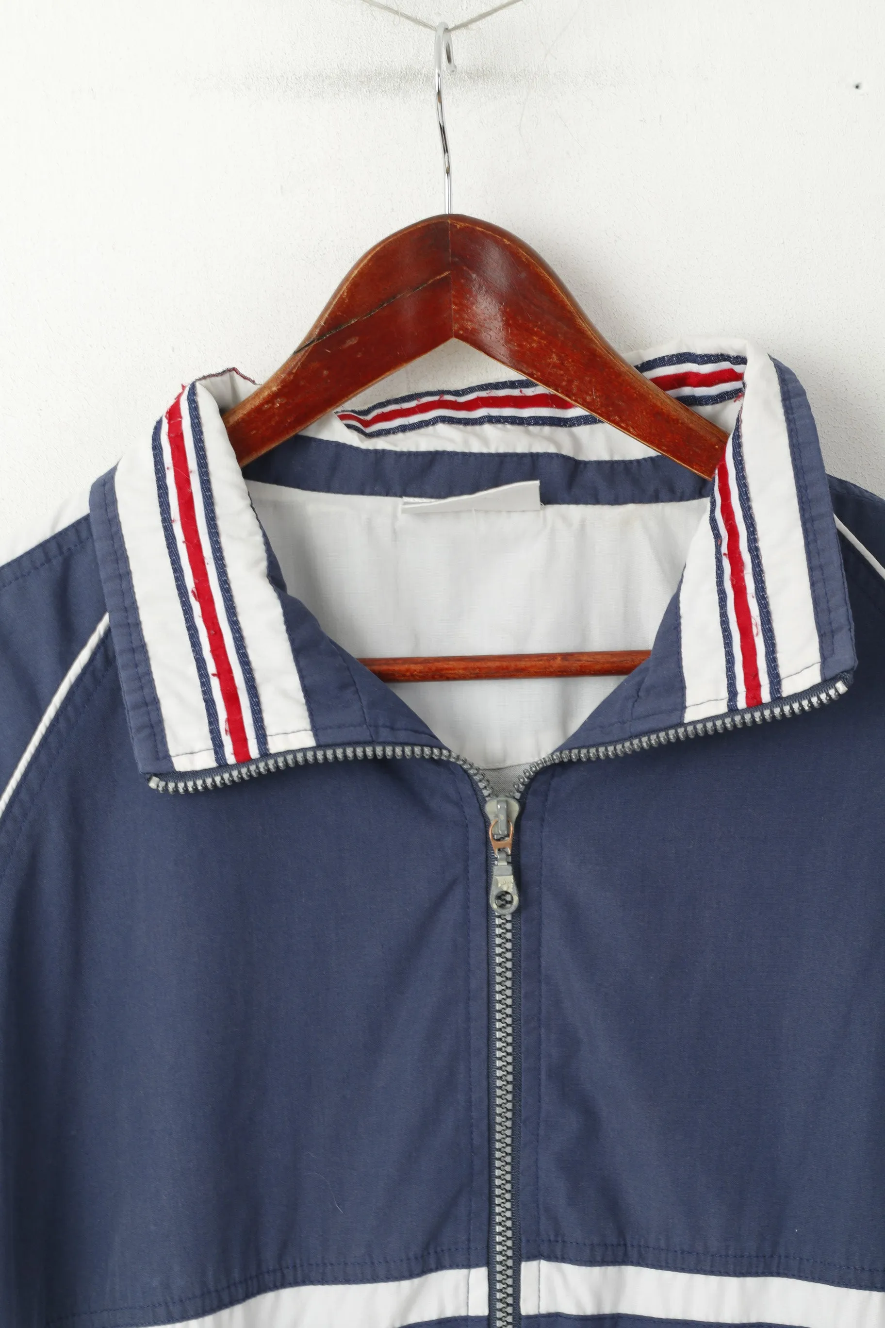 Killtec Men XL Jacket Navy Vintage TSV Gaimersheim Handball Zip Up Bomber Top