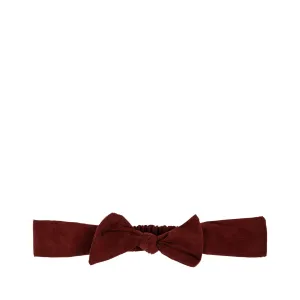 Konges Sløjd Velvet Hairband Jolly Red One Size