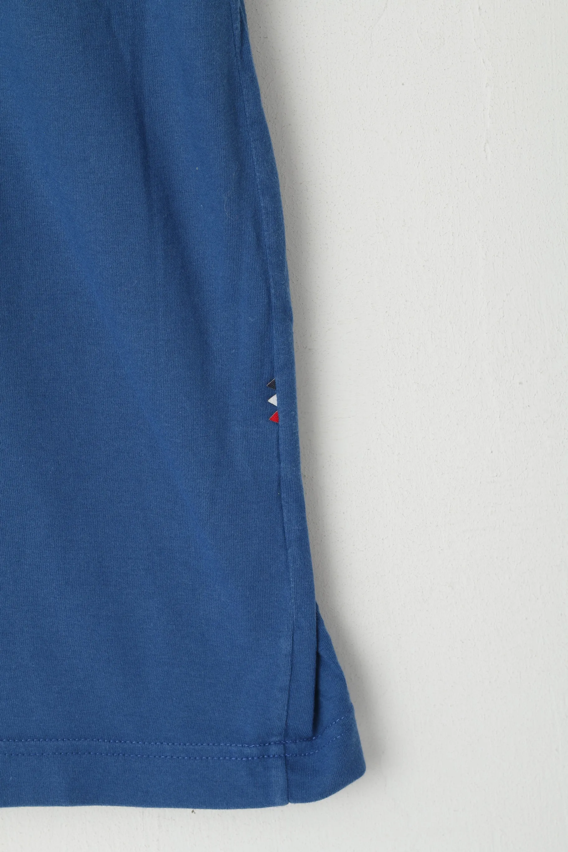 Lacoste Live Men 4 S Shirt Blue Cotton Pocket Crew Neck Classic Top