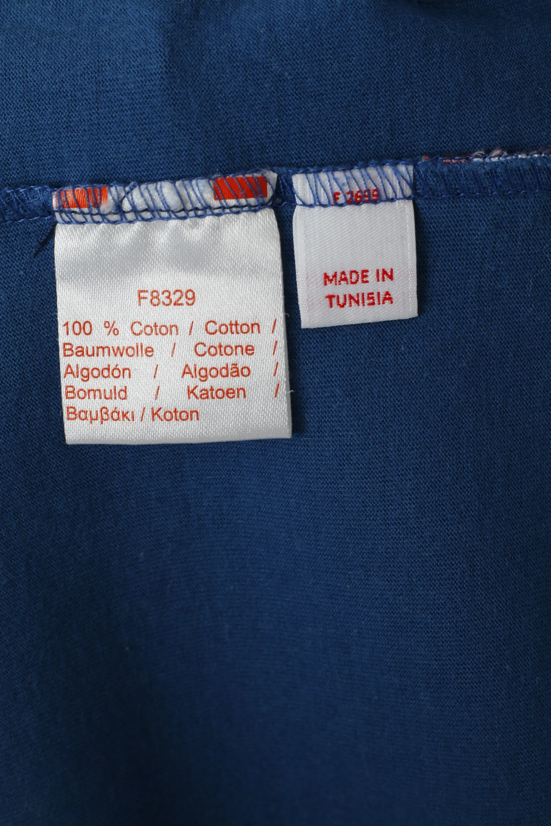 Lacoste Live Men 4 S Shirt Blue Cotton Pocket Crew Neck Classic Top