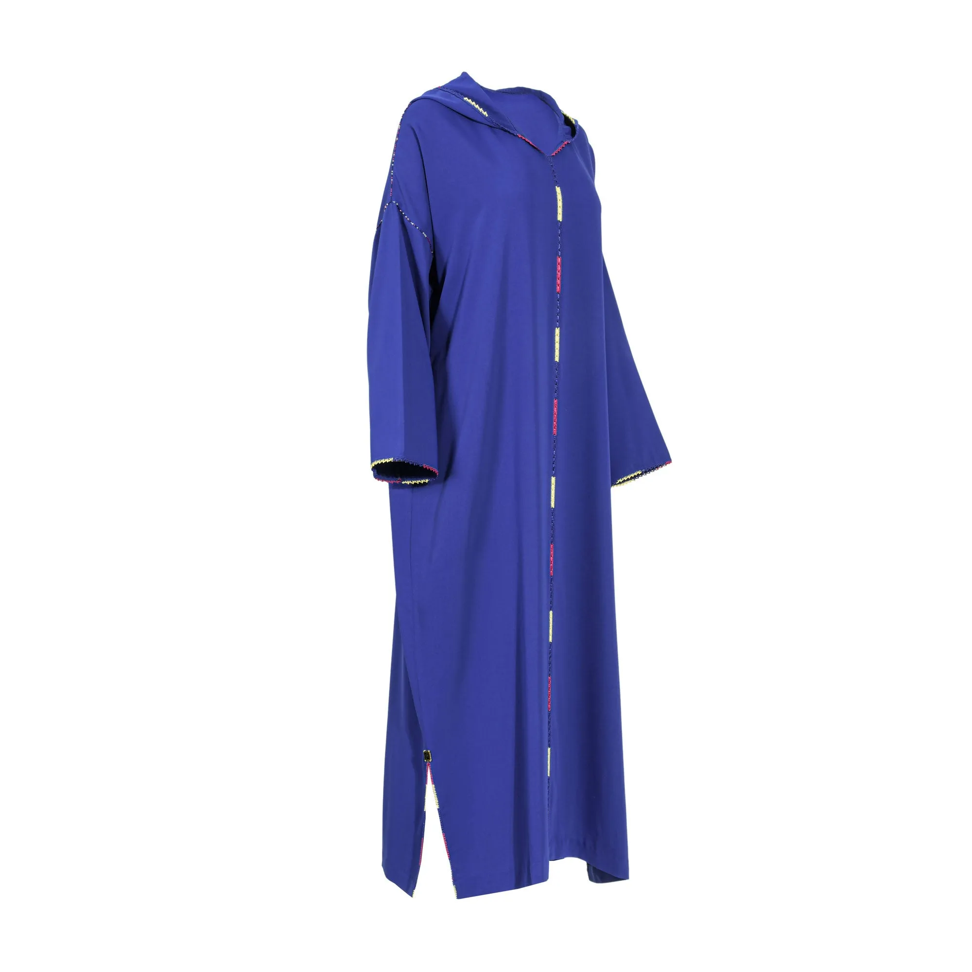 Laylati Women's Blue Jalabiya, Free Size