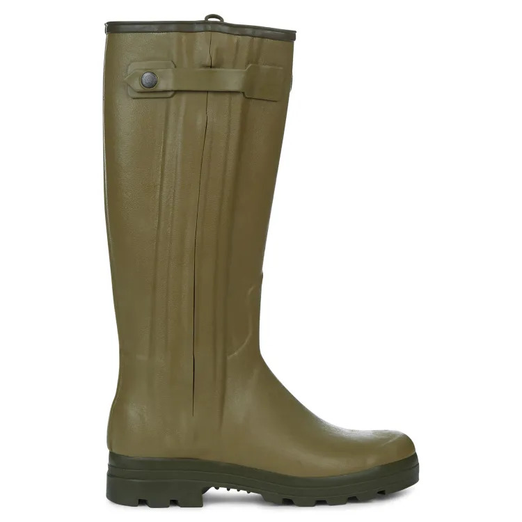 Le Chameau Chasseur Boots - Large Fit (43in Calf) - Green
