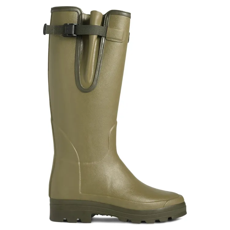 Le Chameau Vierzonord Neoprene Lined Boots - Olive (Vert Vierzon)