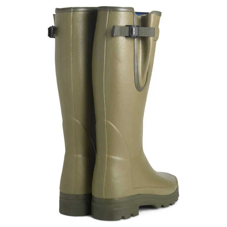 Le Chameau Vierzonord Neoprene Lined Boots - Olive (Vert Vierzon)