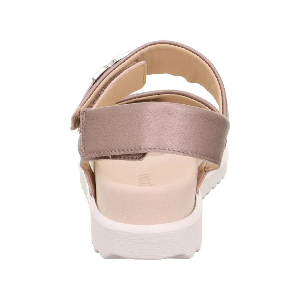 Legero 2-000385 Move Womens Wide Fit Leather Touch Fastening Sandal