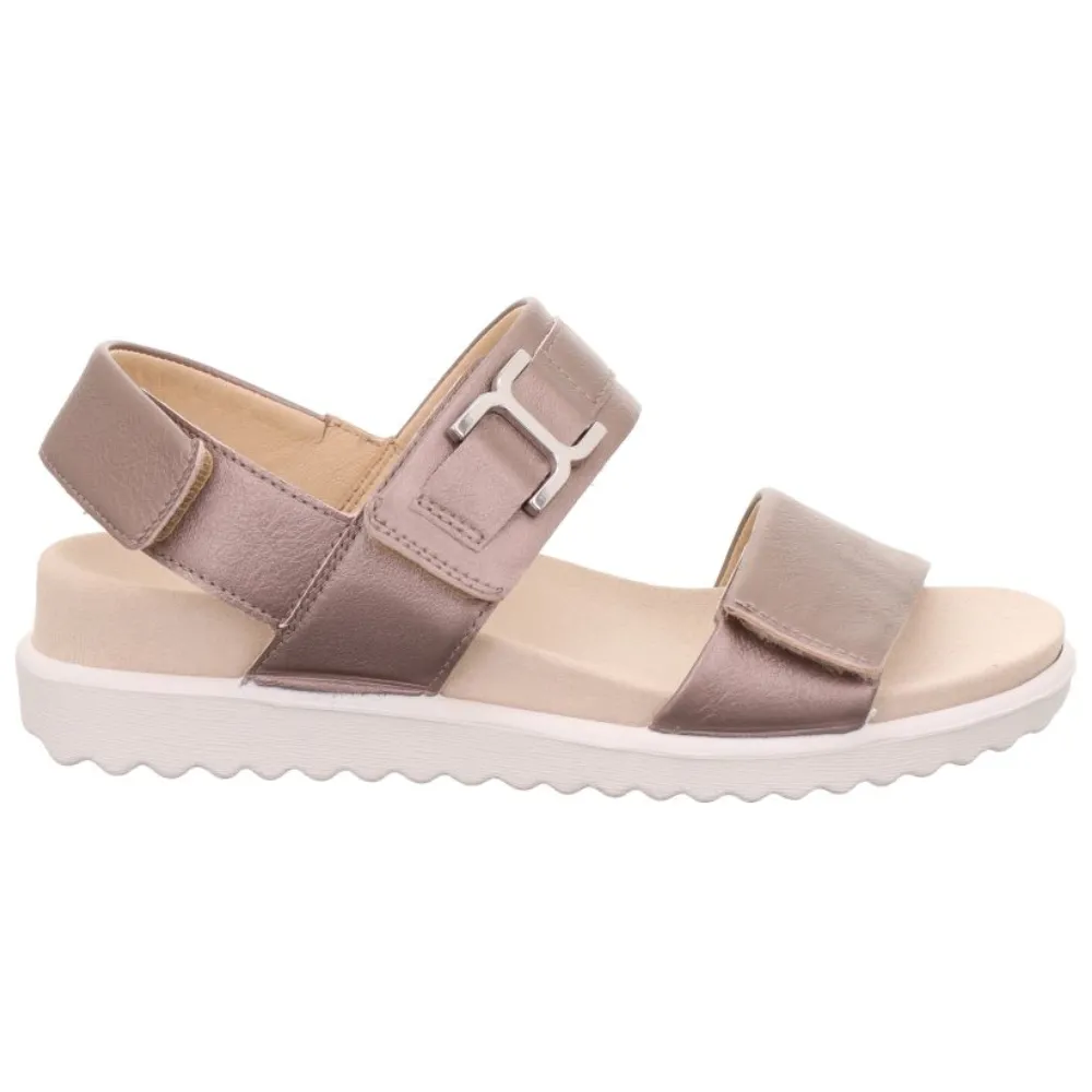 Legero 2-000385 Move Womens Wide Fit Leather Touch Fastening Sandal