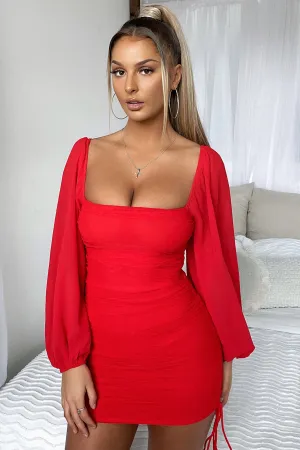 Lorde Dress - Red