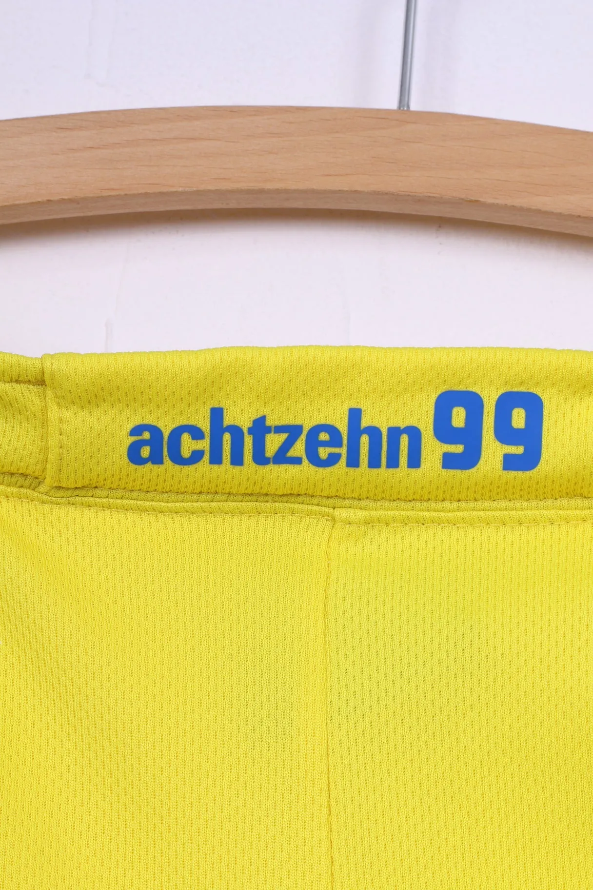 Lotto TSG 1899 Hoffenheim Men S Shorts Yellow Italian Vintage Football Sport
