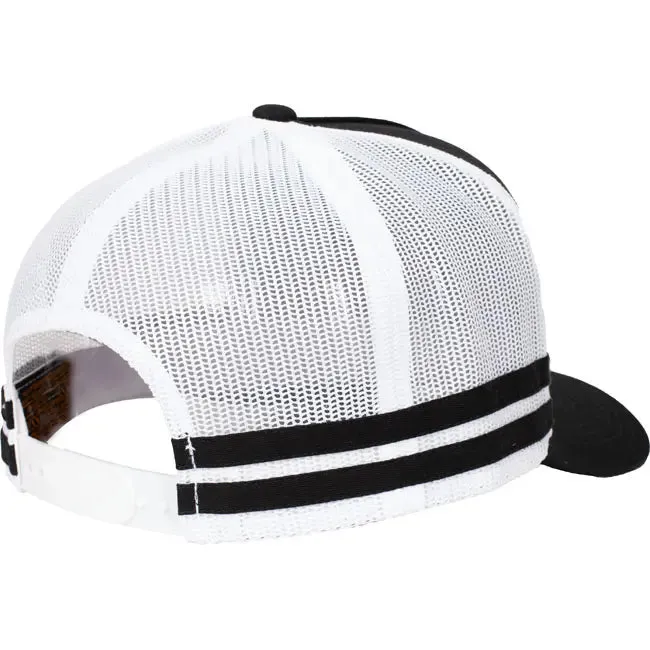 Macleod - "A Grade" Trucker Cap - Black & White