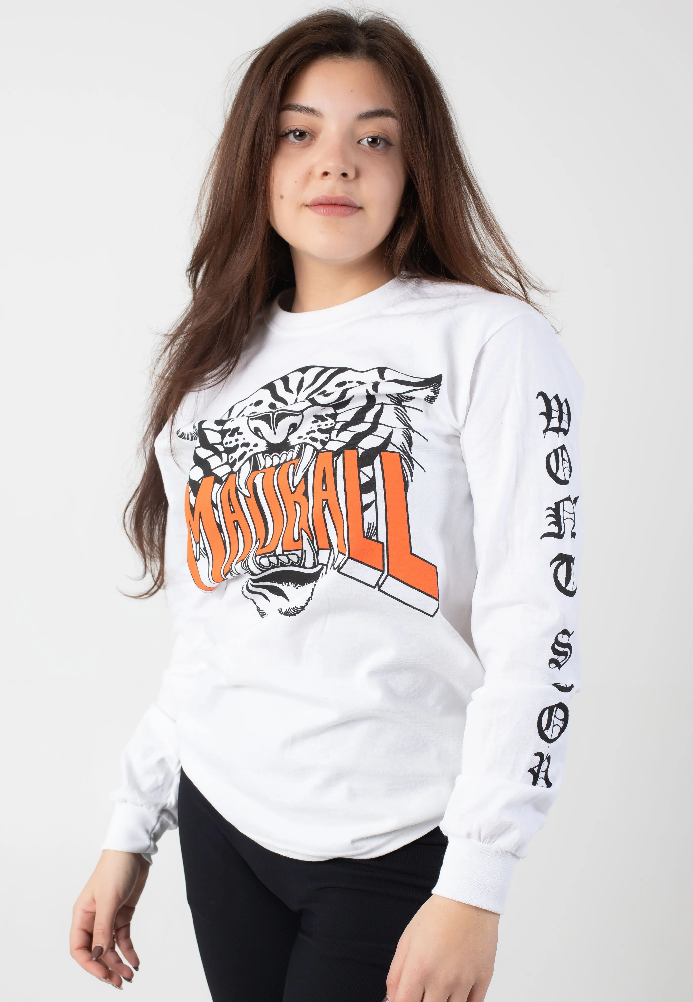 Madball - Tiger White - Longsleeve