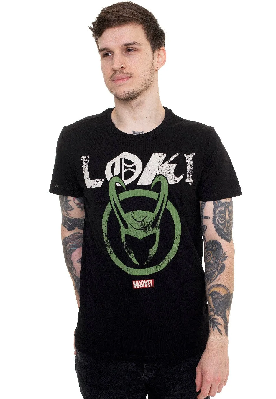 Marvel Comics - Loki Logo Badge - T-Shirt