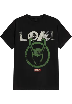 Marvel Comics - Loki Logo Badge - T-Shirt