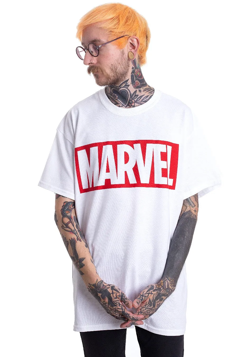 Marvel Comics - Simple Logo White - T-Shirt