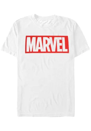 Marvel Comics - Simple Logo White - T-Shirt