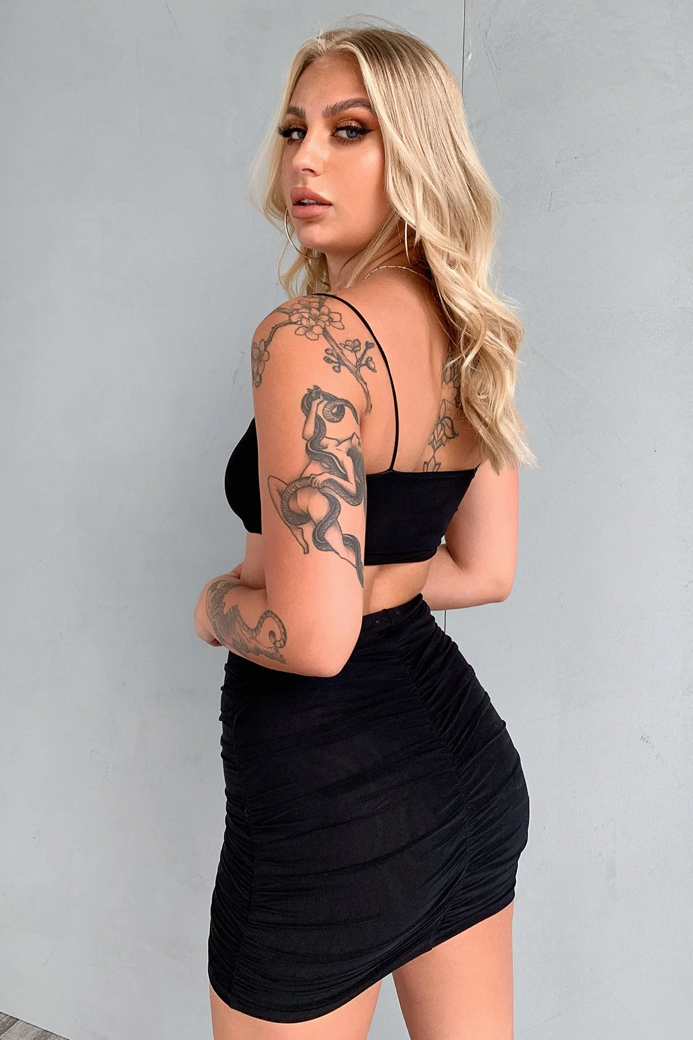 Maxine Crop - Black