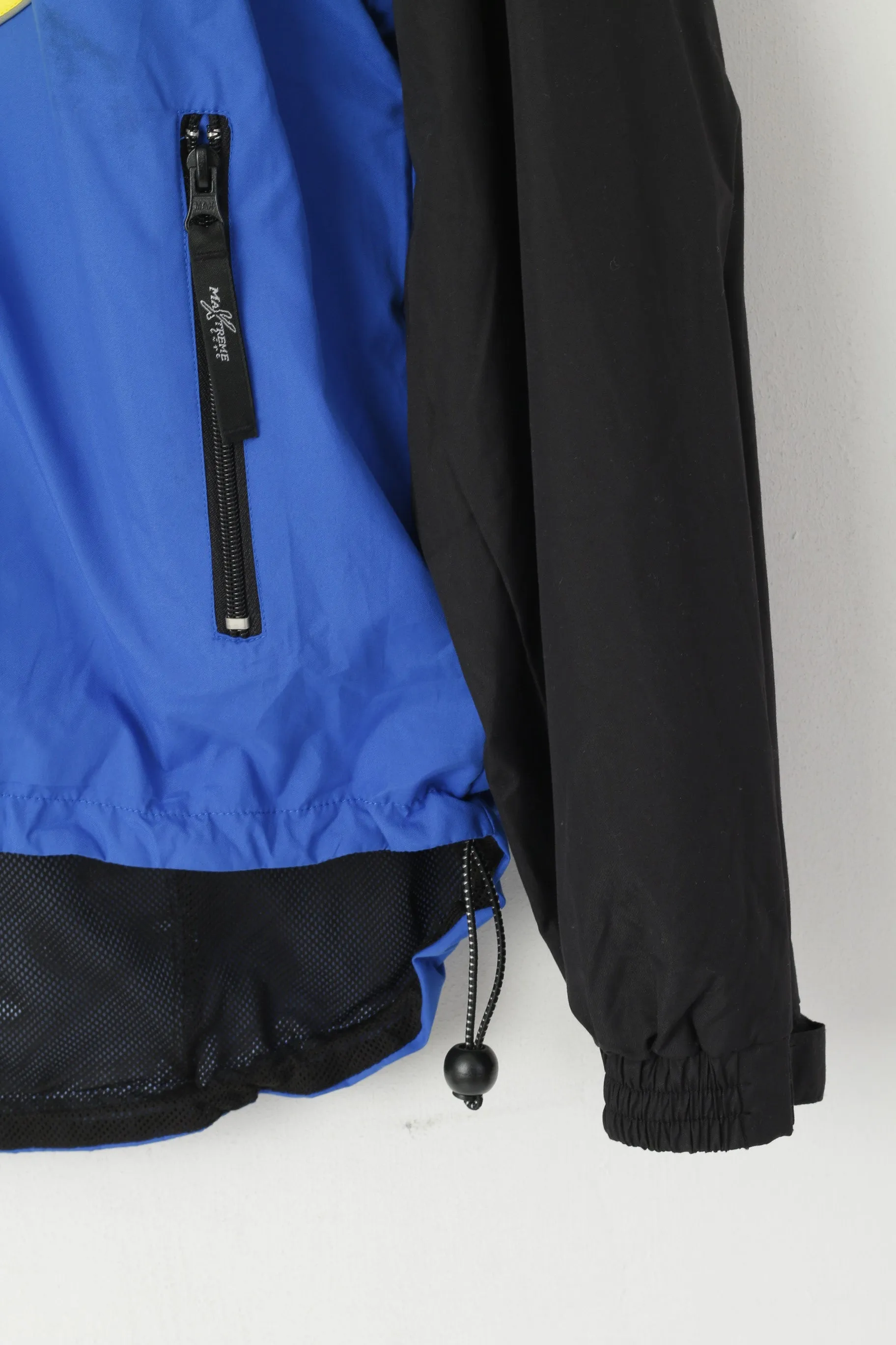 Maxtreme Line Men S Jacket Black Bike Run Activewear Training Zip Up Cycling Top