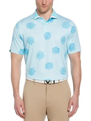 Mens Bunker Floral Print Polo Callaway Apparel