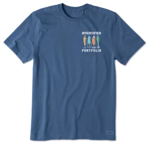 Men's Diversified Fishing Short Sleeve Tee Life is Good