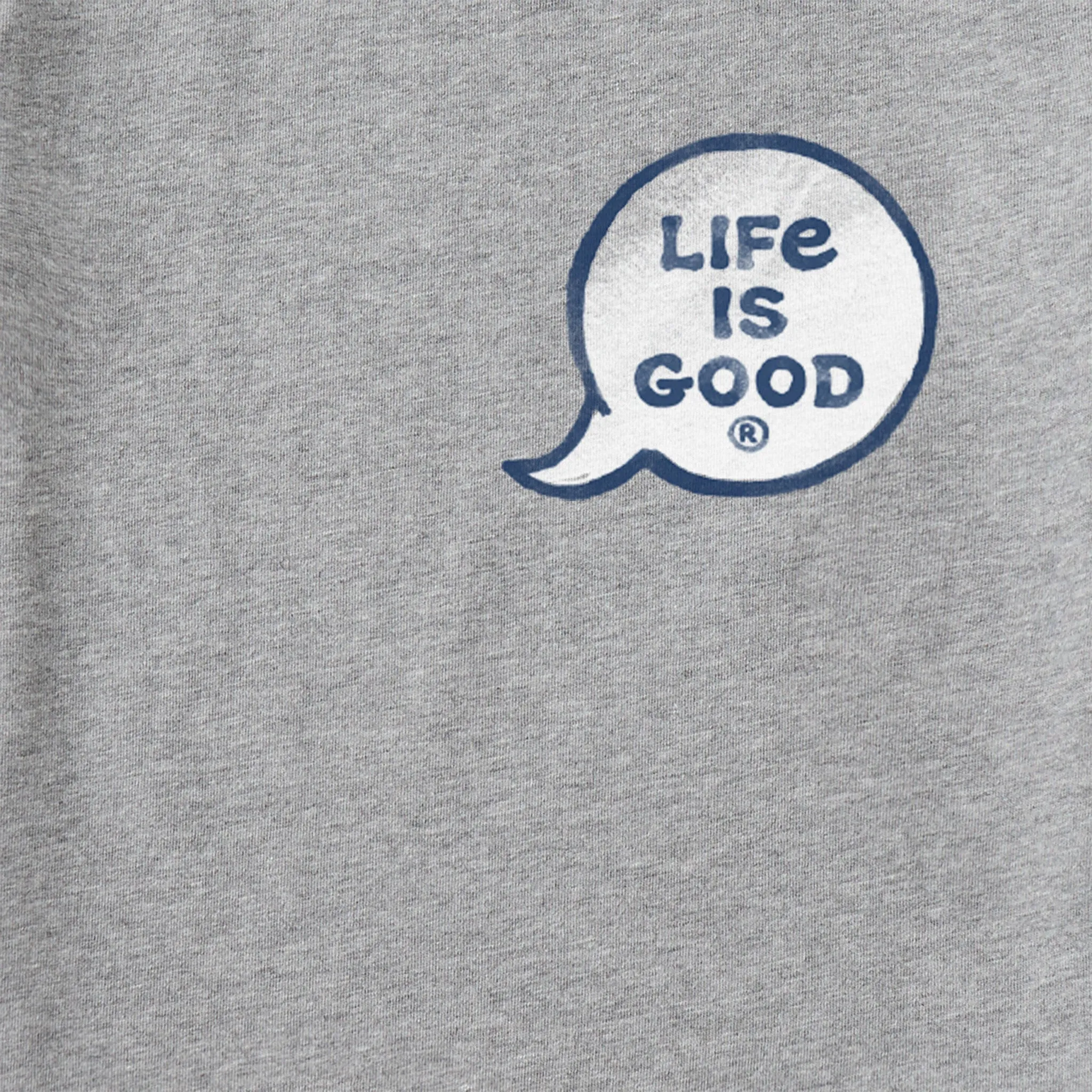 Men's Jake and Rocket Fishing Walk Short Sleeve Tee Life is Good