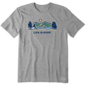 Men's Lake Fishing Vista Short Sleeve Tee Life is Good