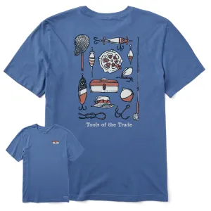 Men's Tools of the Trade Fishing Short Sleeve Tee Life is Good