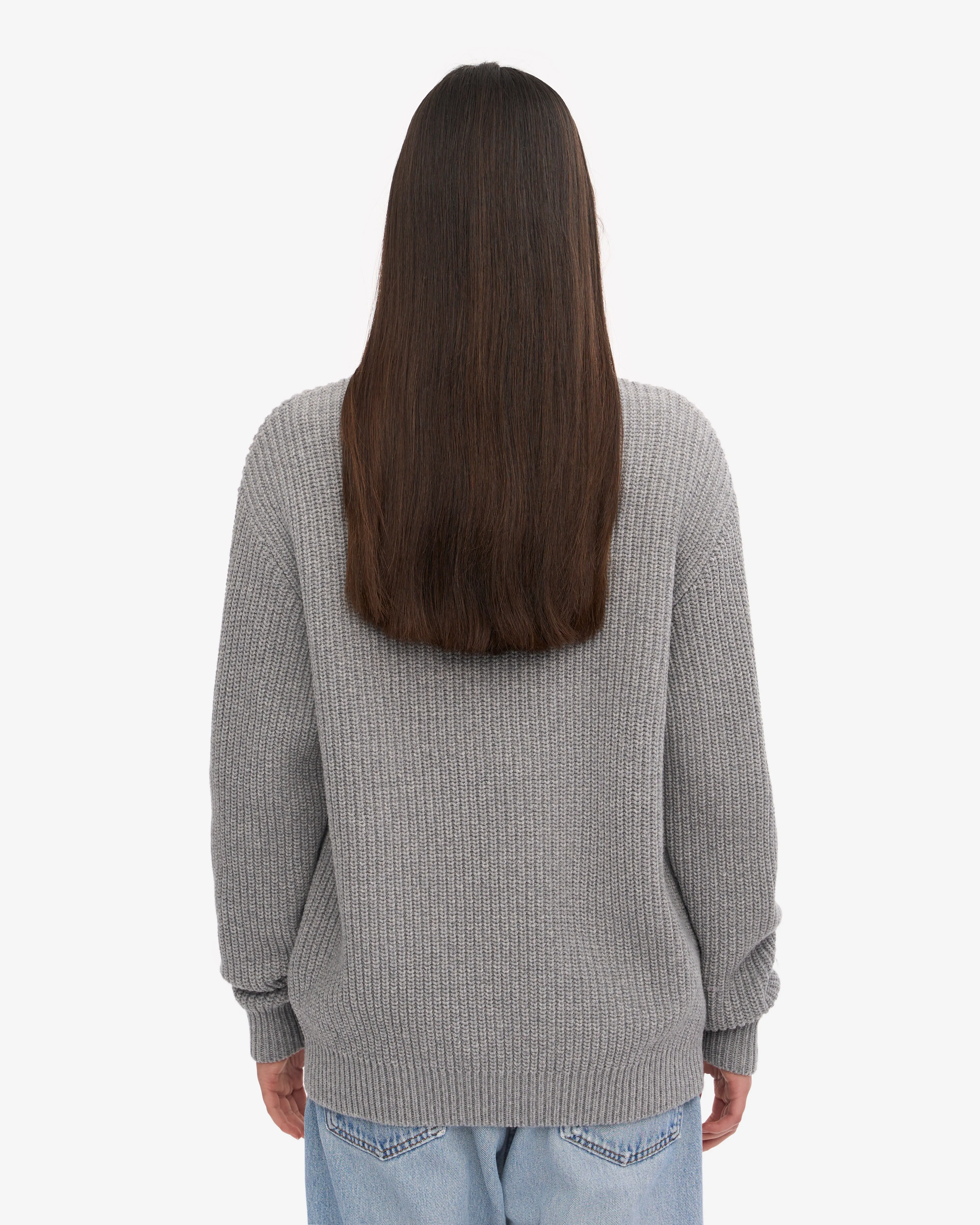 Merino Quarter Zip - Heather Grey
