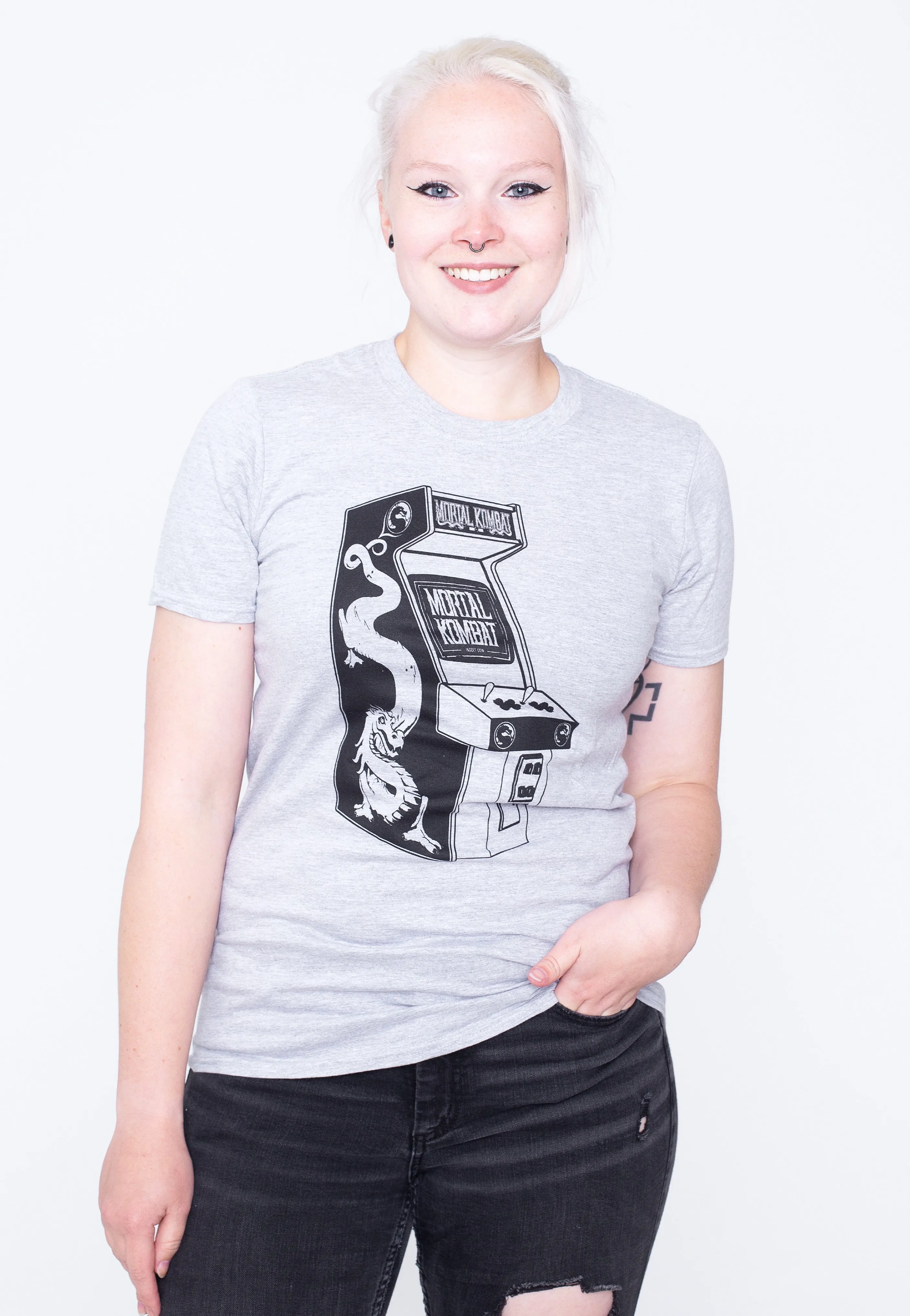 Mortal Kombat - Arcade Grey - T-Shirt