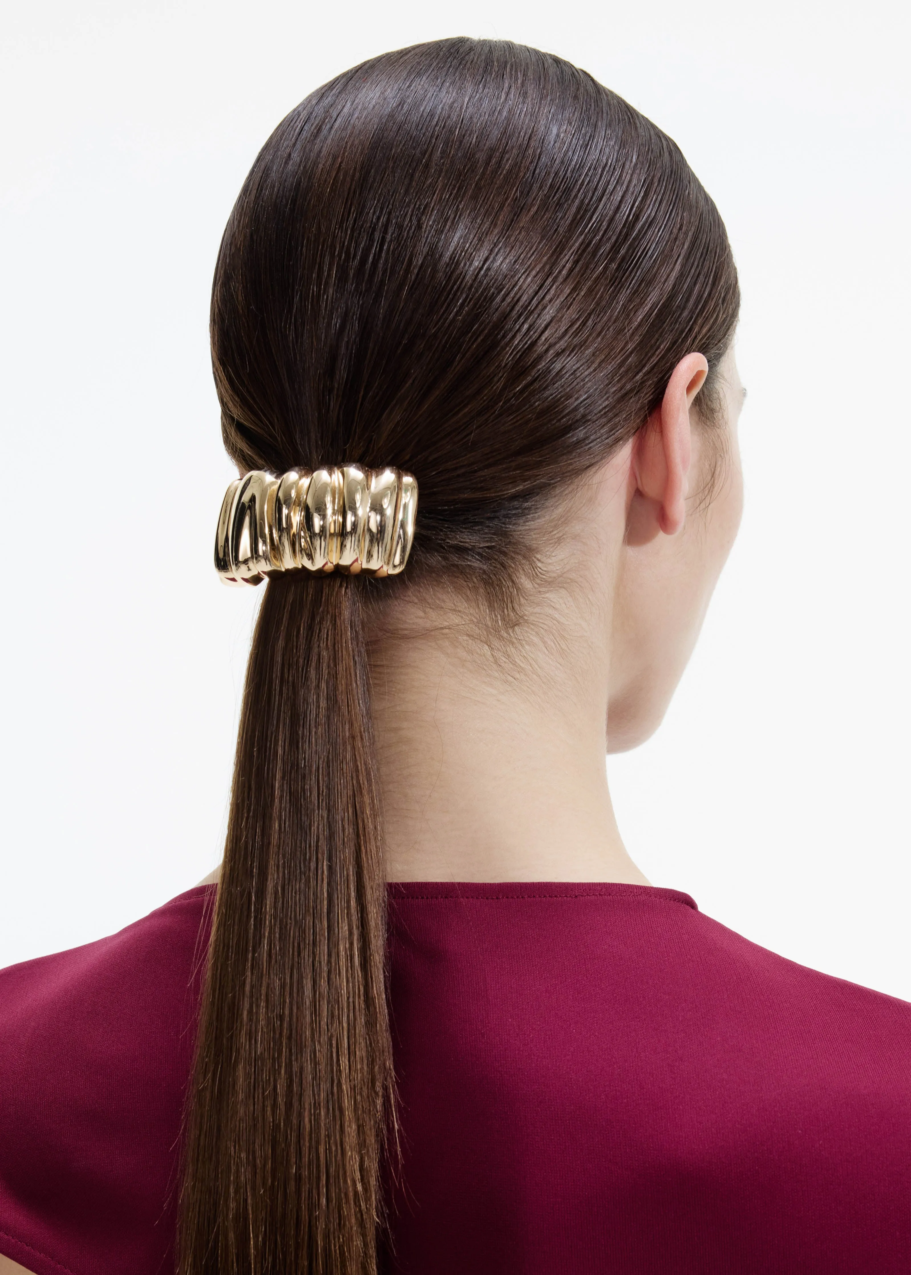 Mottled Gold Hair Cuff Self Portrait