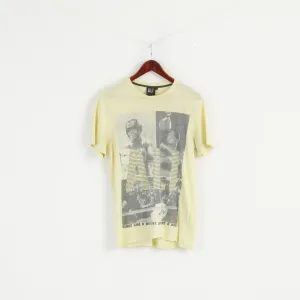 Muhammad Ali Men M T- Shirt Yellow Cotton Graphic Greatest Boxers Top