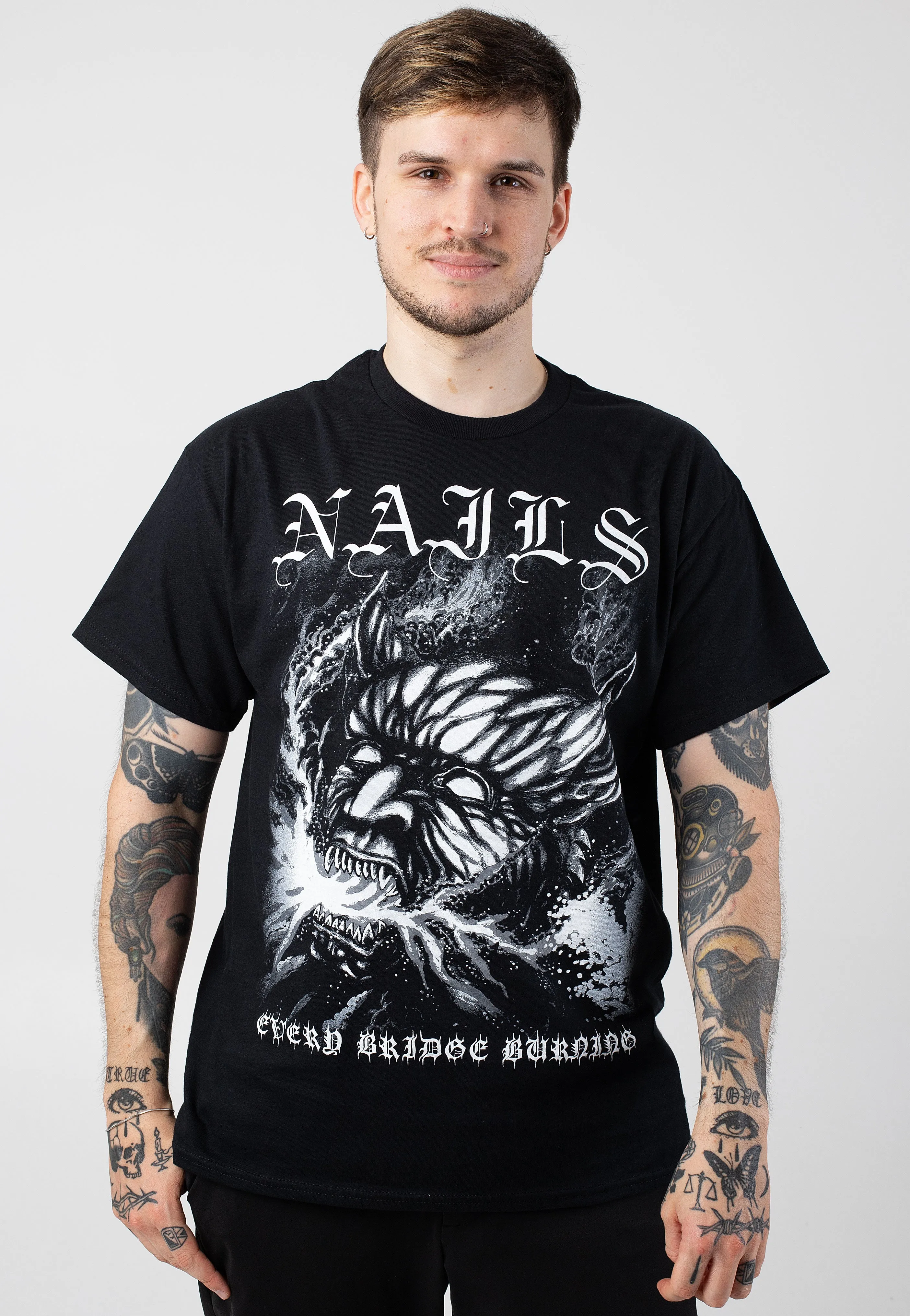 Nails - Every Bridge Burning - T-Shirt