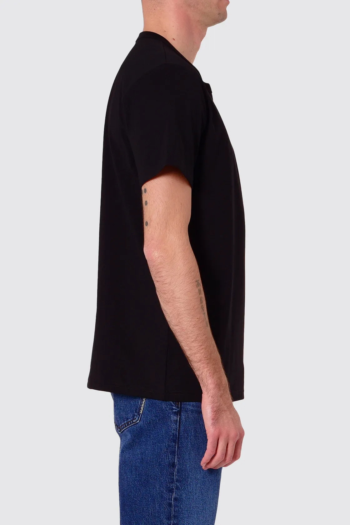 Neuw Cave Pima Tee Black