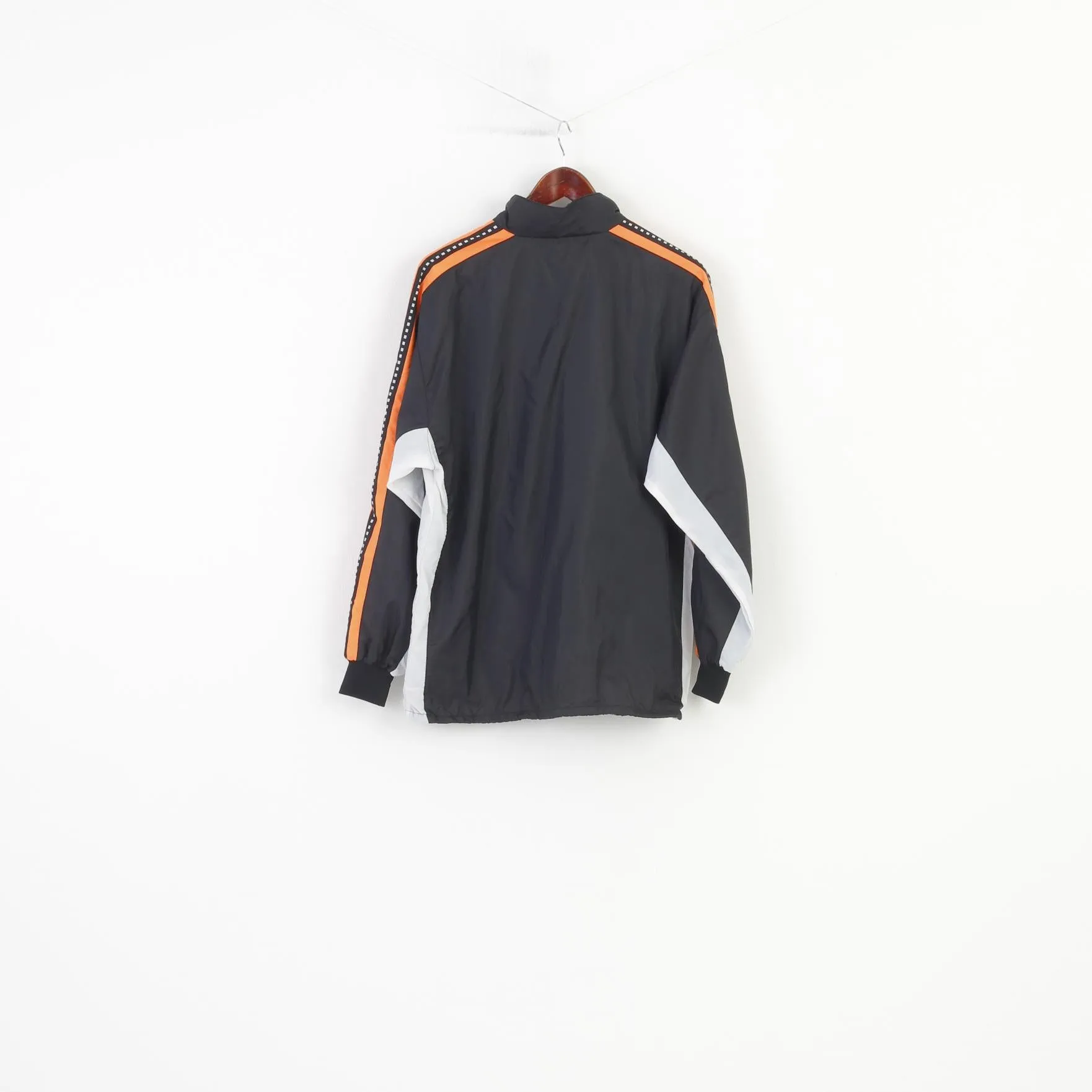 Newline Men S Jacket Black Run Performance Wear Nylon Sport Zip Neck Top