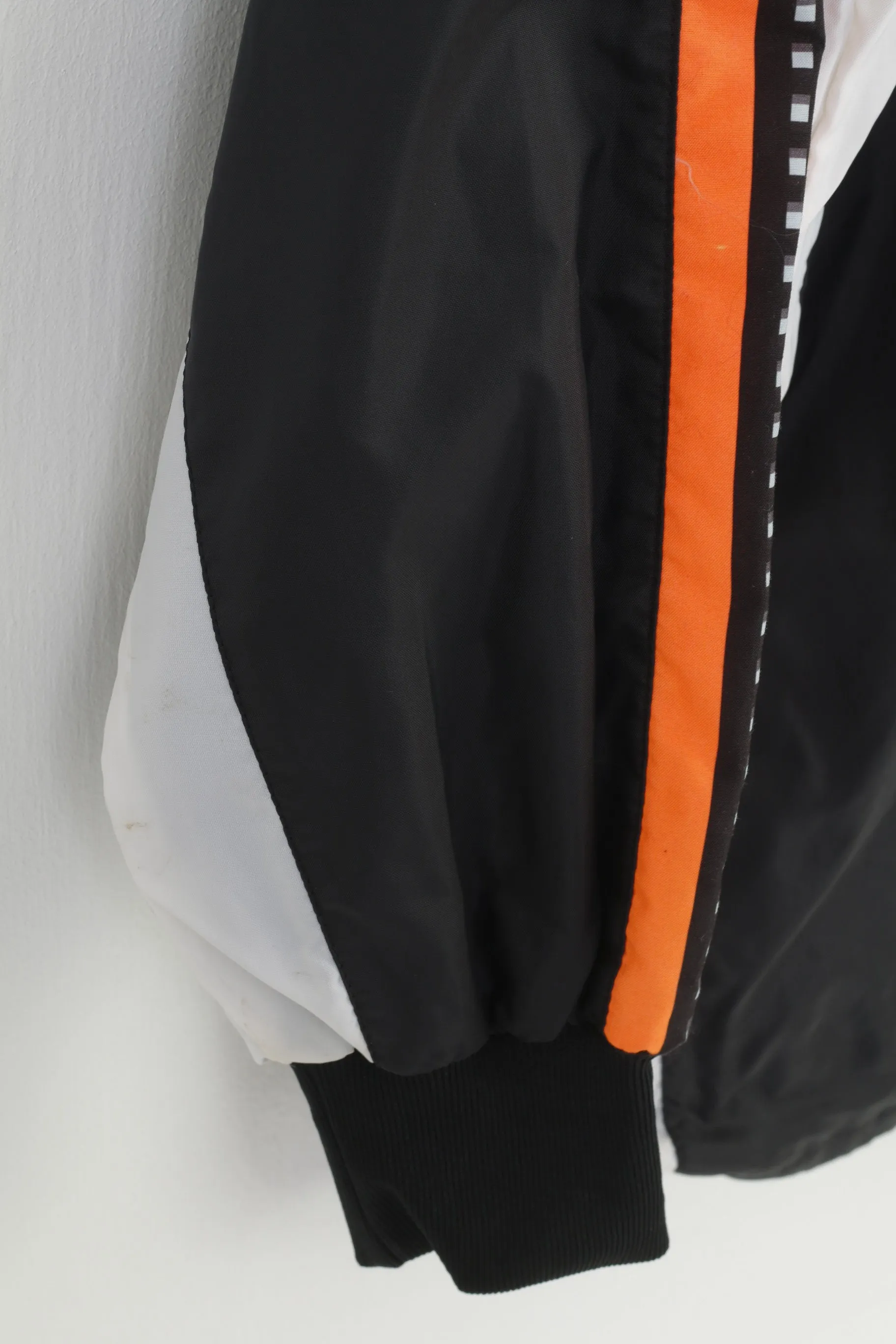 Newline Men S Jacket Black Run Performance Wear Nylon Sport Zip Neck Top