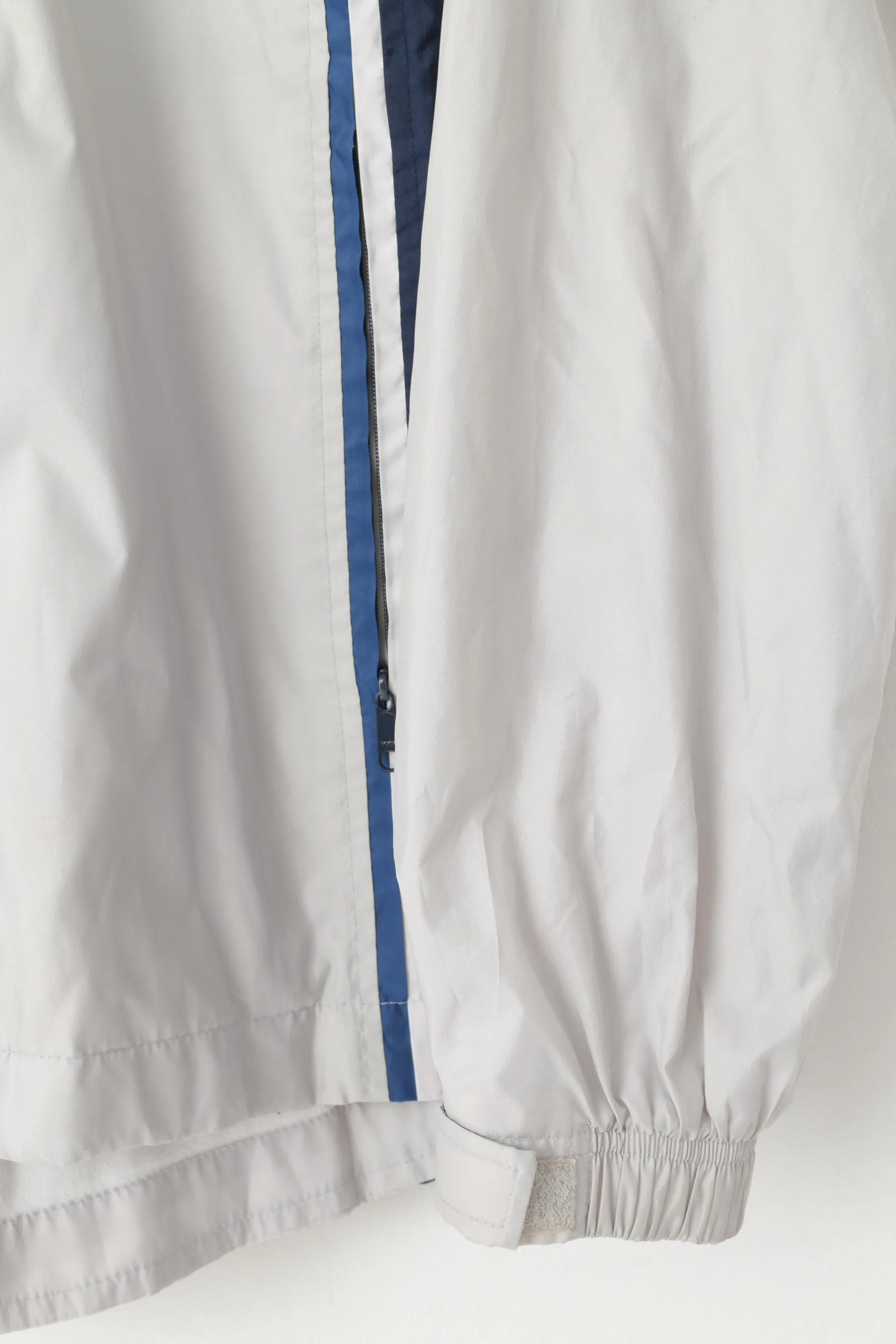 Nike Men M 178 Jacket Grey Lightweight Training Sportswear Full Zipper Top