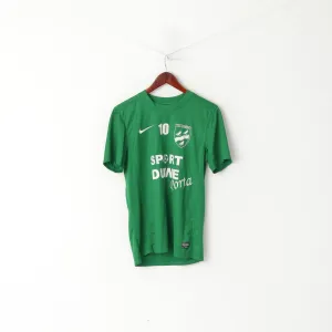 Nike Men S Shirt Green Tus Lerbeck Sport #10 Activewear Jersey Top