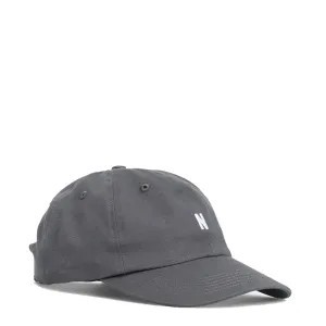 Norse Projects Twill Sports Cap Magnet Grey