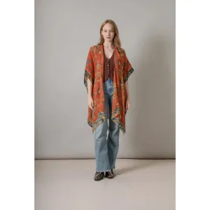 One Hundred Stars Dragon Rust Wool Throwover