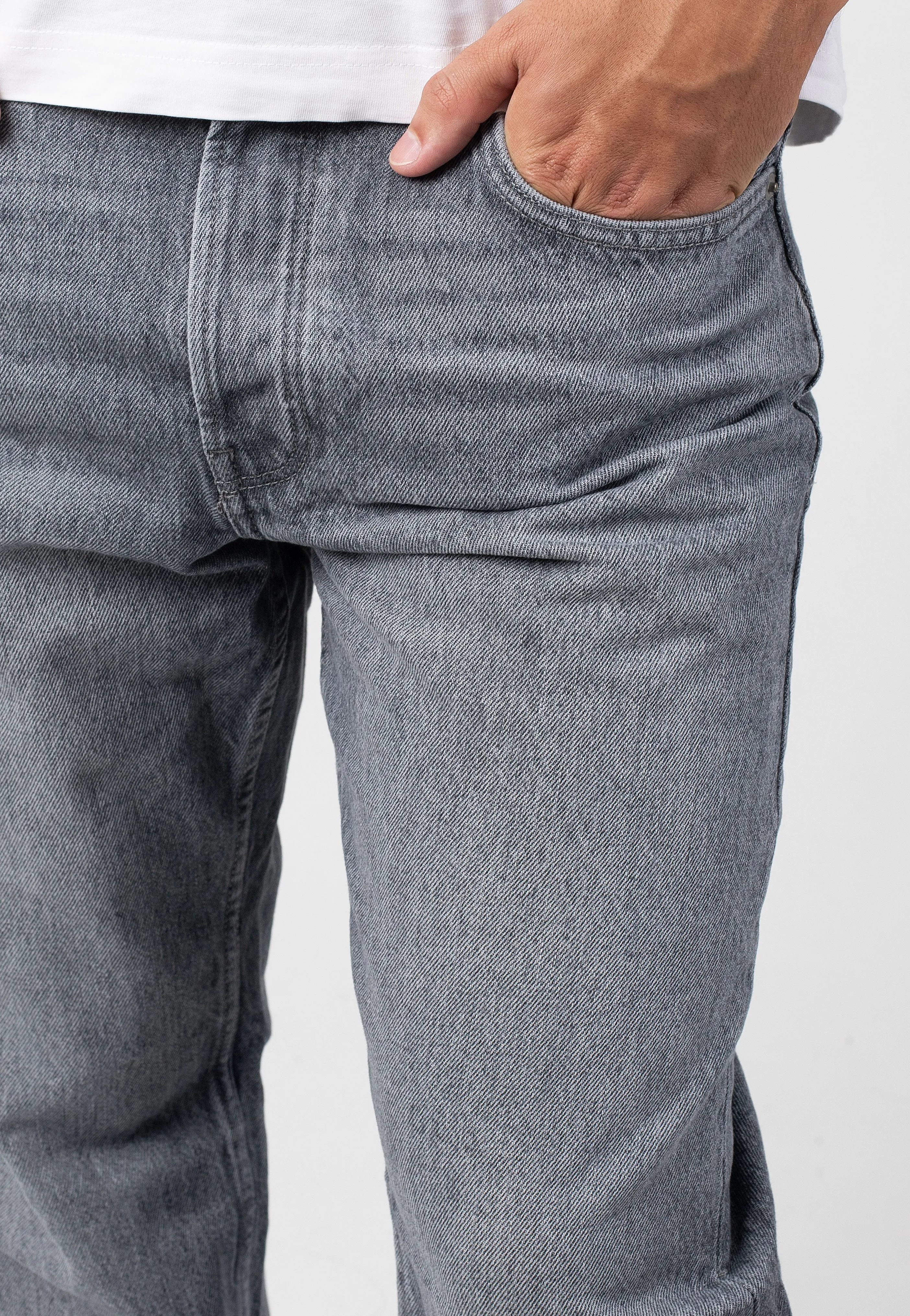 Only & Sons - Edge Straight Medium Grey Denim - Jeans