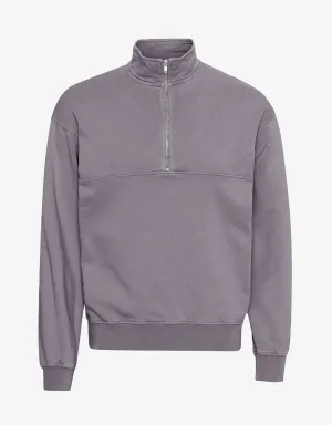 Organic Quarter Zip - Purple Haze