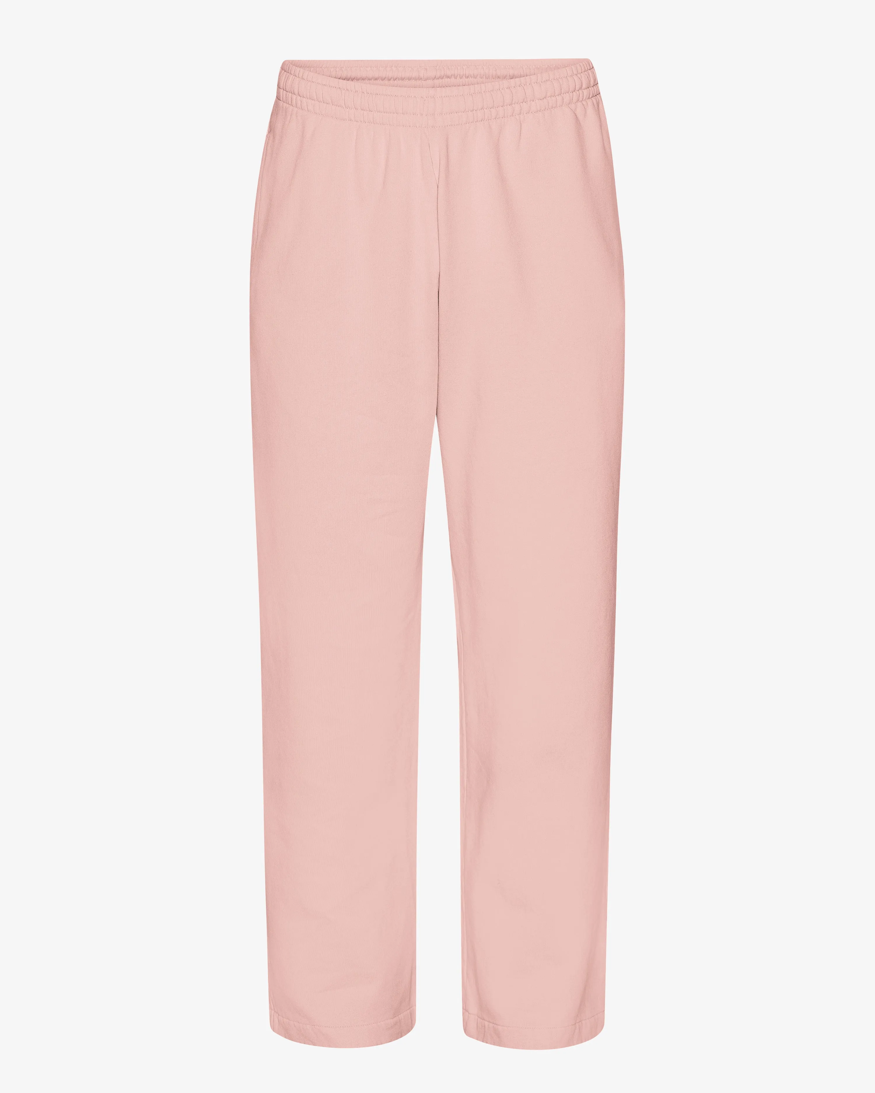 Organic Straight Leg Sweatpants - Faded Pink