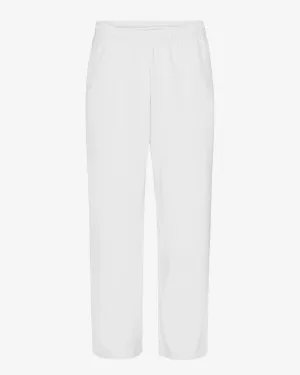Organic Straight Leg Sweatpants - Optical White