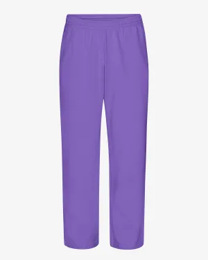 Organic Straight Leg Sweatpants - Ultra Violet