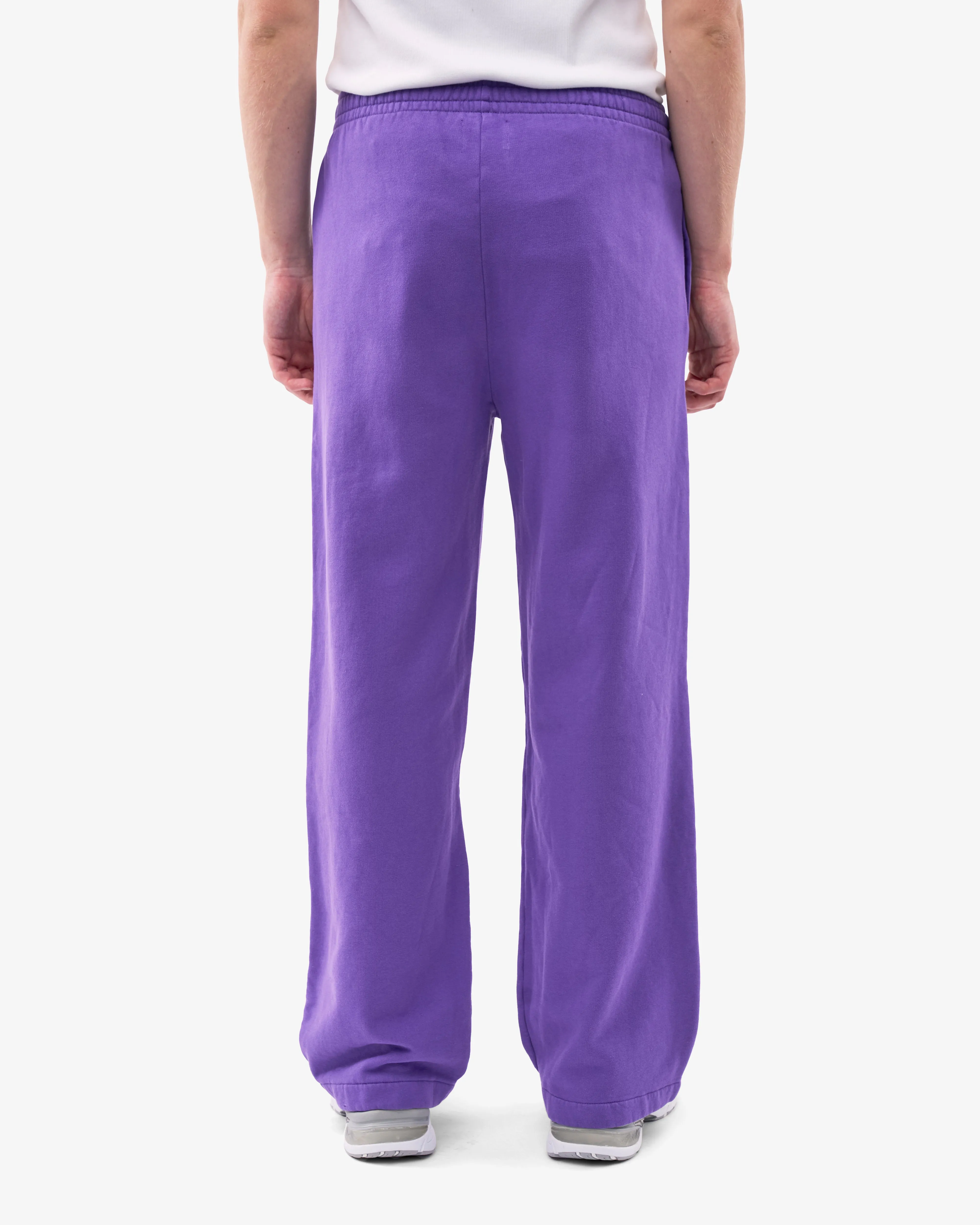 Organic Straight Leg Sweatpants - Ultra Violet