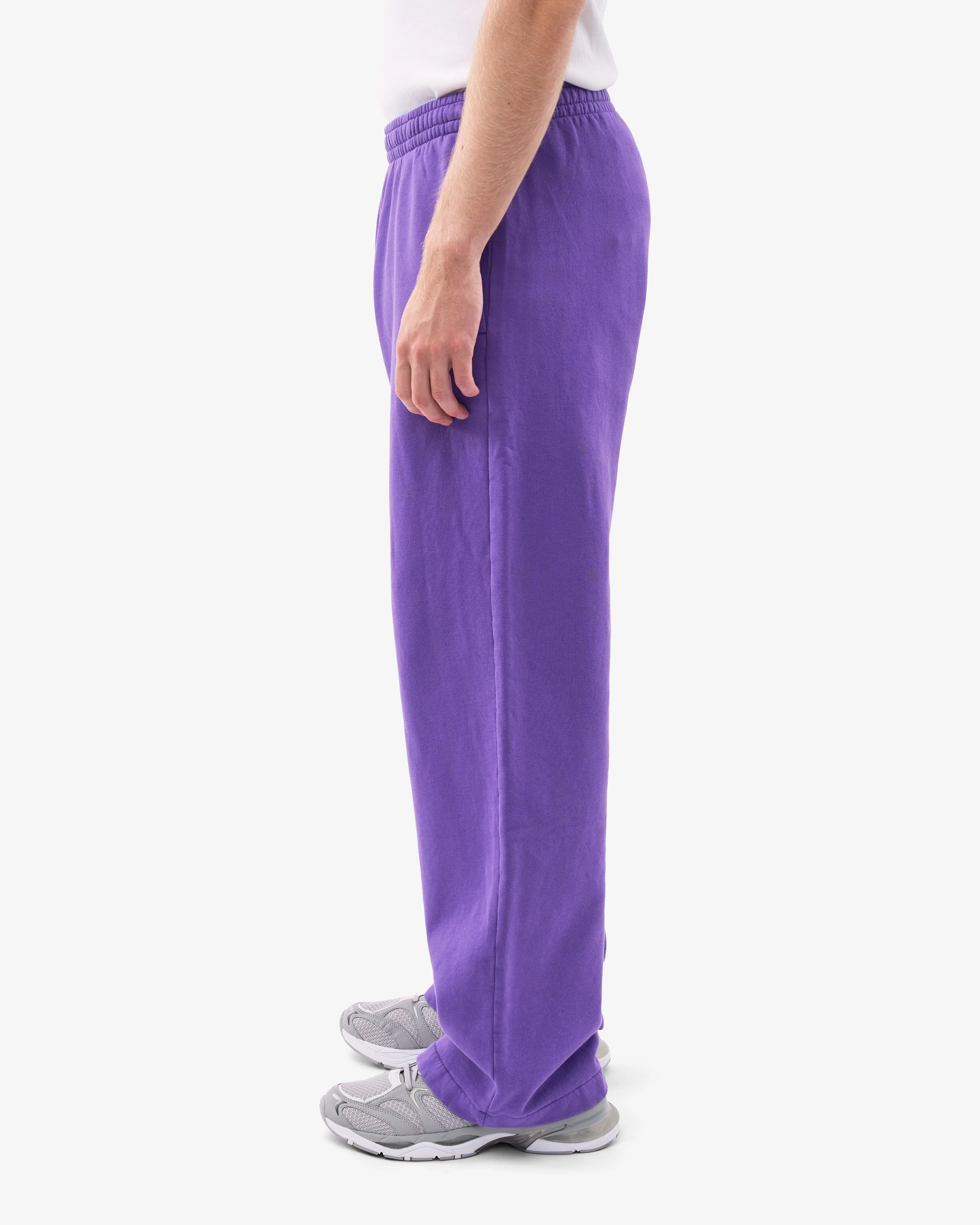 Organic Straight Leg Sweatpants - Ultra Violet