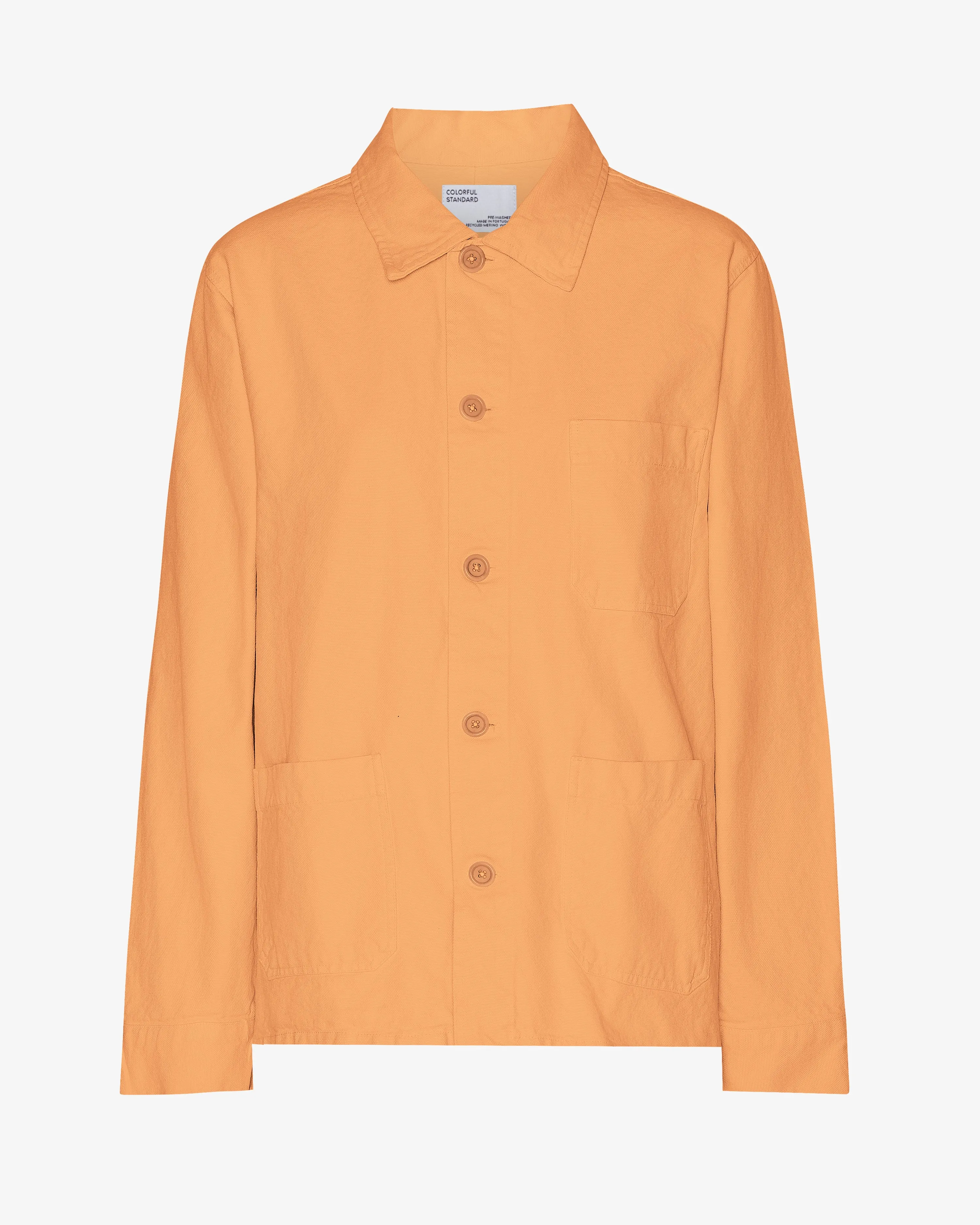 Organic Workwear Jacket - Sandstone Orange